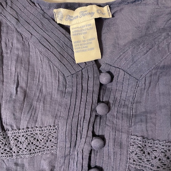 COPY - Forever 21 NEW with out tag layered tank - Picture 3 of 3